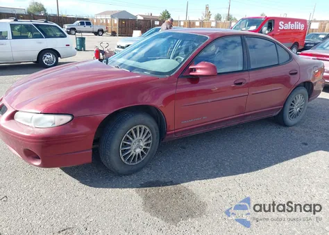 2002 Pontiac Grand Prix Se z USA, uszkodzony, nr VIN 1G2WK52J72F211238